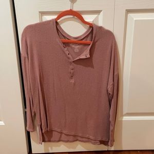 American Eagle Soft & Sexy Plush Sweater, Pink